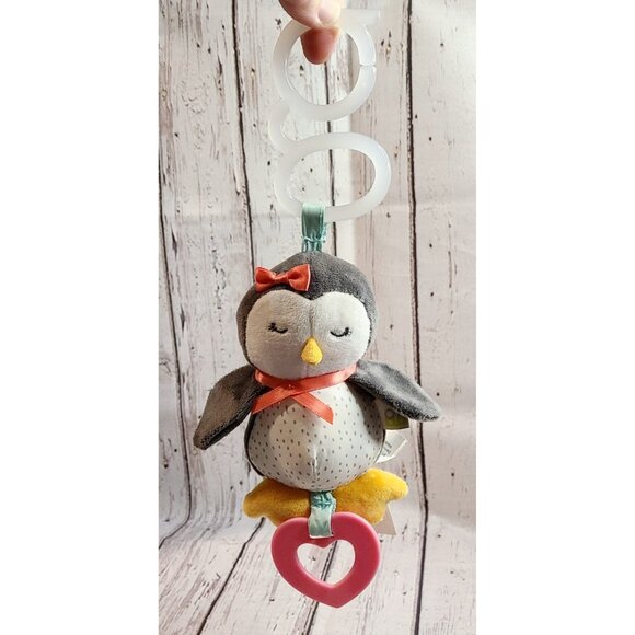 6" Sleepy Penguin Musical Plush Baby Toy Stroller Clip Light Up Xmas Song - Picture 2 of 6